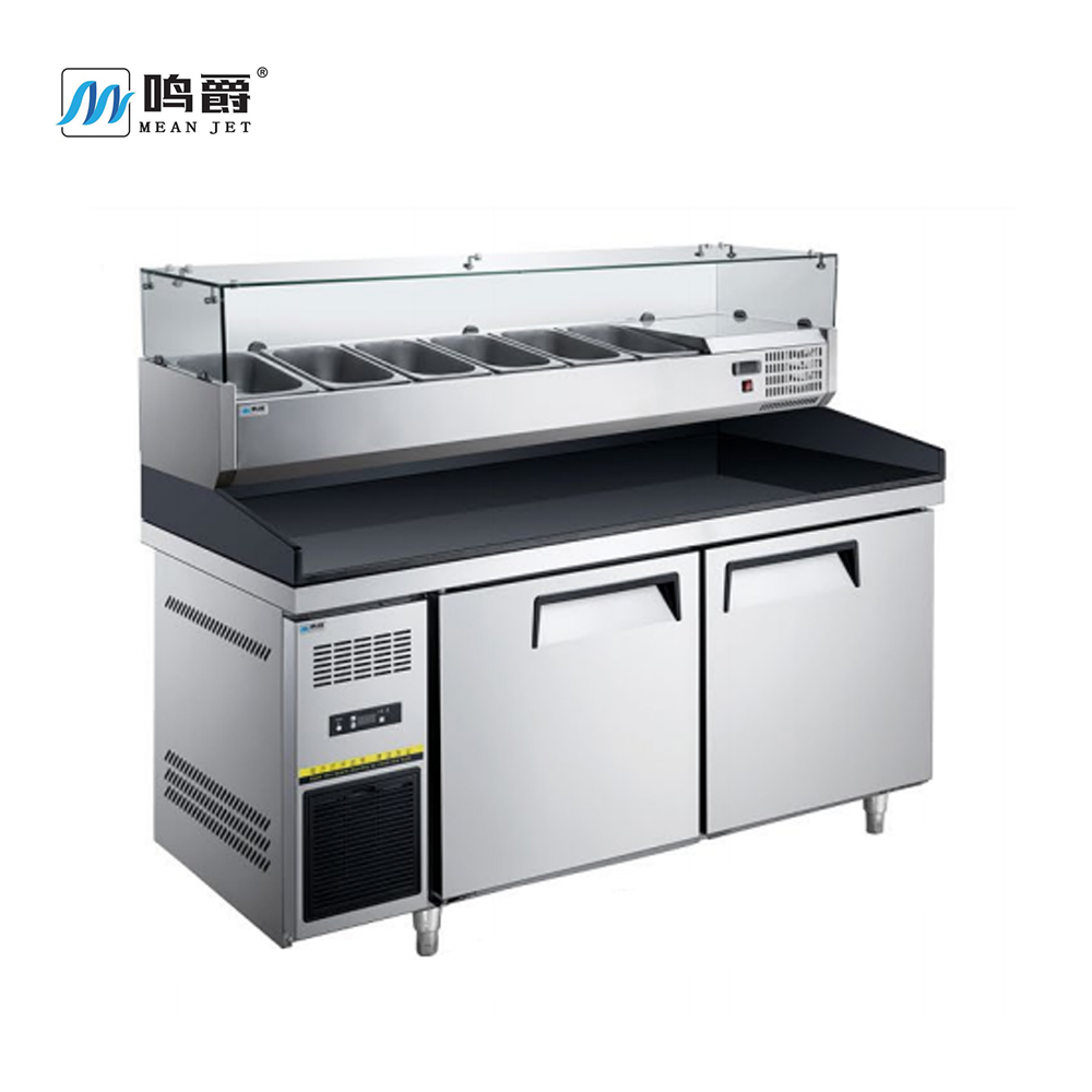 Undercounter Salad prep table refrigerator